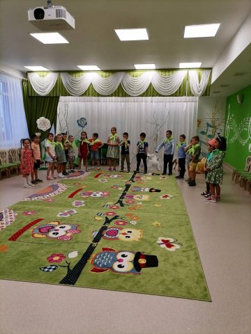 «Посвящение в отряд юных защитников природы»
